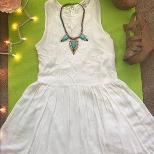 ✨White boho cotton summer dress✨